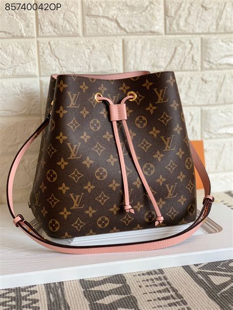 lv leather bucket bag|louis vuitton neonoe bucket bag.